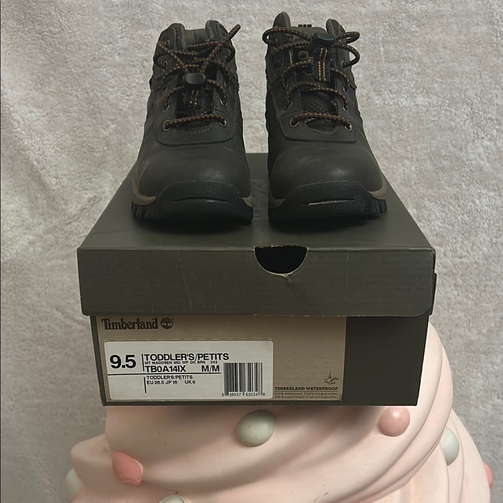 Timberland Black Rugged Ankle Boots